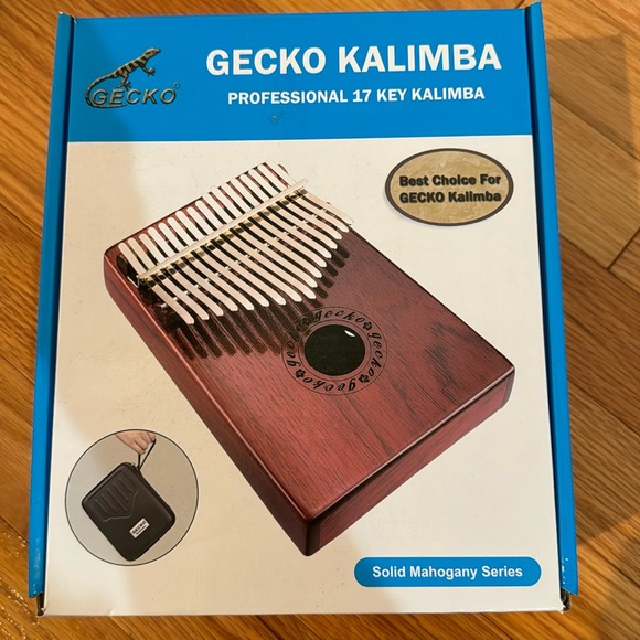 Gecko Kalimba professional 17 key Kalimba - Picture 1 of 7
